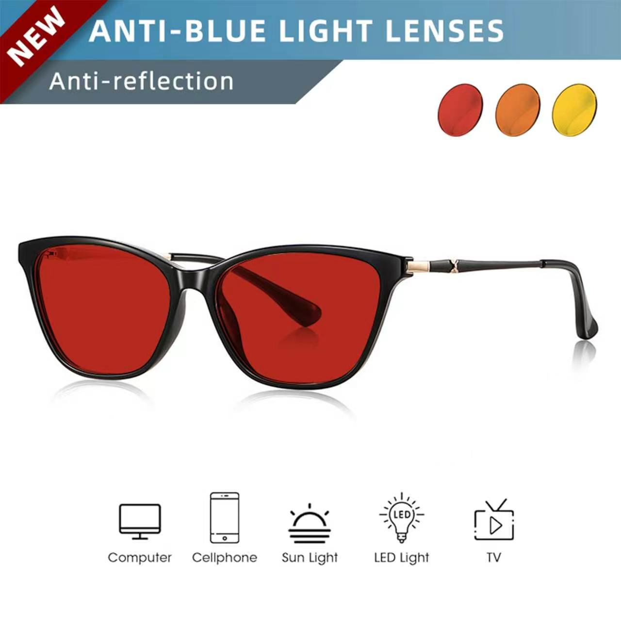 Pc Gaming Yellow - Lunettes de soutien à la mélatonine
