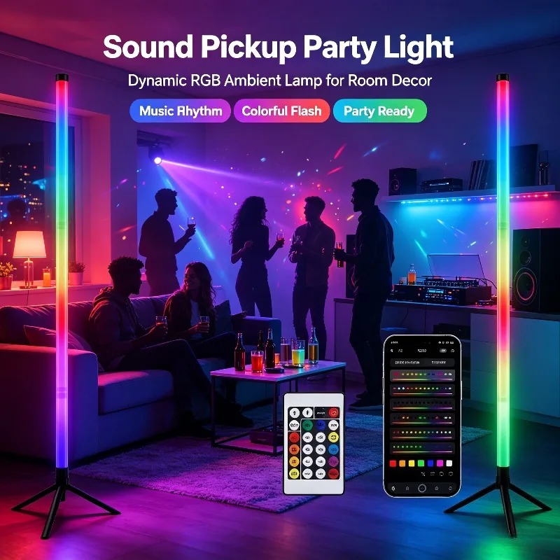 Rgb Light Strip - Lot de 2 lampes de sol