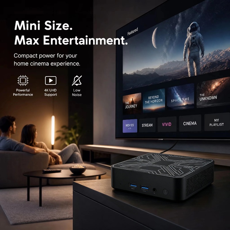 Nouveau Mini PC Portable 2026  - Pc Gaming Sultan avis et prix