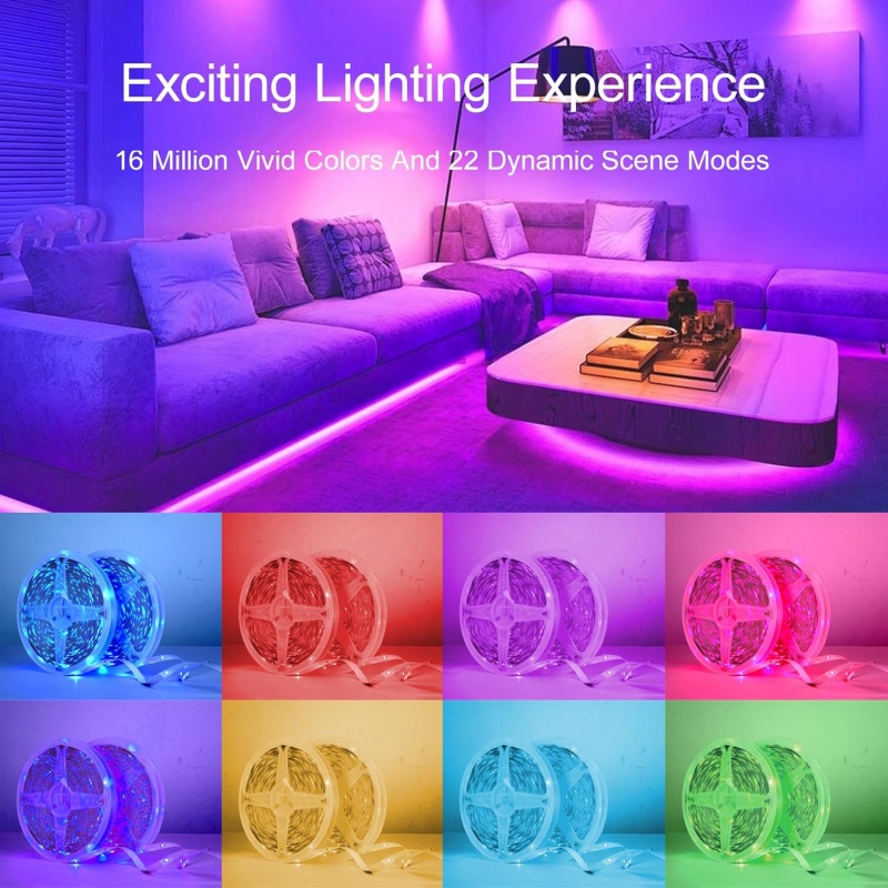 Ruban LED USB 5V CC, contrôle  - Rgb Light Strip avis et prix