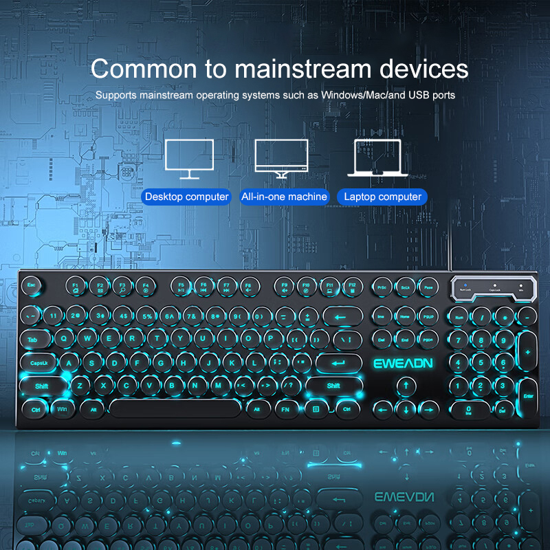 Clavier de jeu pour machine à  - Pc Gaming Keyboard avis et prix