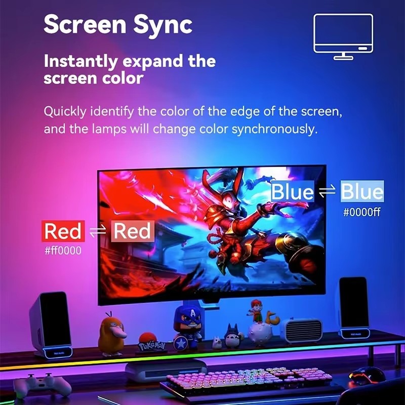 Bande lumineuse de jeu RGB, ré - Rgb Light Strip avis et prix