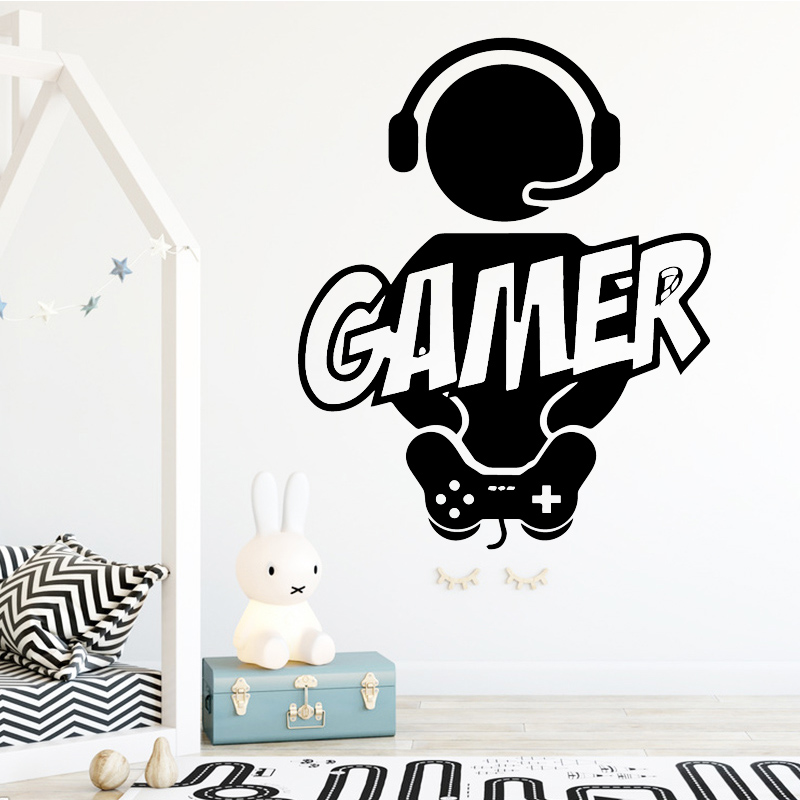 Sculpté Gamer autocollant Mura - Pc Gaming Wallpaper avis et prix
