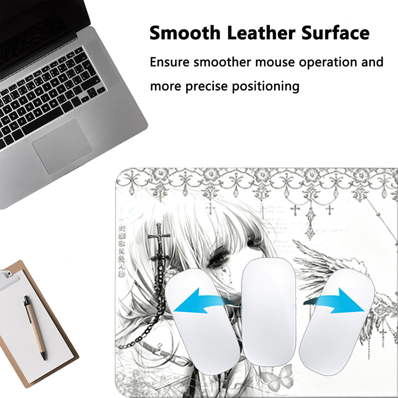Tapis de souris en cuir noir e - Pc Gaming Keyboard avis et prix